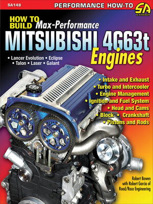 cover image of How to Build Max-Performance Mitsubishi 4G63t Engines